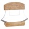 Contemporary Home Living 5.5" Ulu Knife with Wooden Handle and Stand